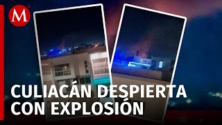 Fuerte explosión causa alarma en Culiacán investigan probable coche bomba [upl. by Cleti]