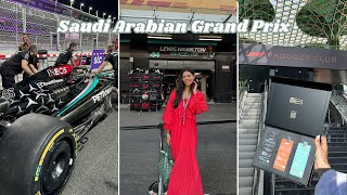 Saudi Arabian Grand Prix vlog 🏎️ PADDOCK CLUB F1 experience 🏁 [upl. by Margarita]