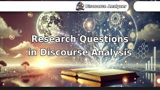 Research Questions in Discourse Analysis [upl. by Pail]