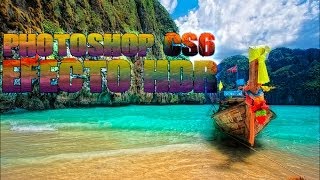 Tutorial de Photoshop  Como hacer Efecto HDR con Photoshop CS6 en Español [upl. by Materi]