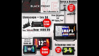 Livescope Plus on SALE  Garmin Holiday Sale is LIVE [upl. by Emory]