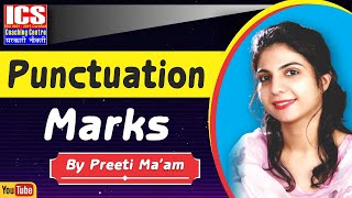 Punctuation Marks  Punctuation Masterclass  By Preeti Maam [upl. by Kolodgie]