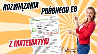 ⏰ Rozwiązania i odpowiedzi Próbny Egzamin ósmoklasisty CKE Matematyka [upl. by Thorny948]