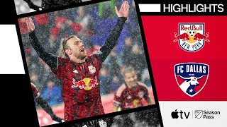 New York Red Bulls vs FC Dallas  Emil Forsberg Scores First MLS Goal  Full Match Highlights [upl. by Hassadah]