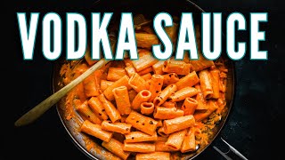 How To Make The BEST RIGATONI ALLA VODKA [upl. by Arraet681]