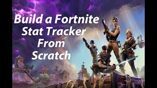 How to Create a Fortnite Stat Tracker using FortniteTrackercom API using JQueryNodejsExpressjs [upl. by Juana815]