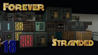 Forever Stranded  Ep 18 EnderIO Inventory Storage System [upl. by Eiramanna]