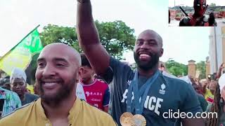 Teddy Riner x Riddla x Mas Ka Klé x La Guadeloupe  Mi Boss La Rivé Clip Video [upl. by Eatnoed557]