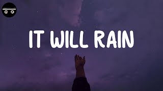 Bruno Mars  It Will Rain Lyric Video  Troye Sivan Taylor Swift [upl. by Joub913]