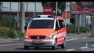 Mit EHorn als Taucherzubringer zur Wasserrettung MTF 1194 BF Wiesbaden FW 1 Innenstadt [upl. by Anifesoj]