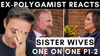 ExPolygamist Reacts to Revealing One on One Interview Part 1amp2  Sister Wives Season 18 [upl. by Gnet]