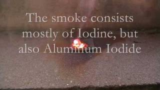 Elementary Productions Iodine and Aluminum [upl. by Nobie772]