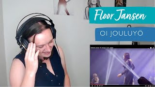 Voice Coach Reacts  Floor Jansen  Oi Jouluyö Oh Holy Night [upl. by Suivat446]