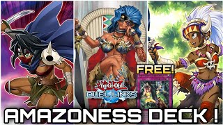 AMAZONESS Deck   The EX Tier 1 Deck is Back  YuGiOh  Duel Links [upl. by Semele]