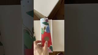 Use wrapping paper on your furniture furnitureflip diy furnituredesign furnituremakeover [upl. by Noiztneb]