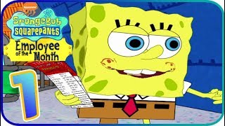 SpongeBob Employee of the Month Part 1 PC Chapter 1 Employee of the Year [upl. by Attolrahc897]