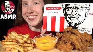 ASMR KFC CHICKEN TENDERS MUKBANG Collab With SaltedCaramelASMR EATING SOUNDS [upl. by Ivens]