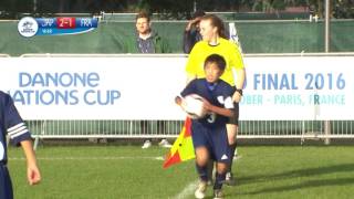 Japan vs France  18 Final  Full Match  Danone Nations Cup 2016 [upl. by Melc]