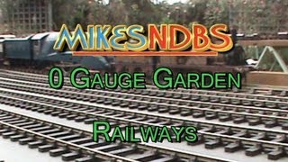 Garden Railways O Scale Outdoor model trains [upl. by Essilrahc]