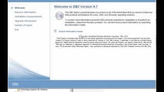 Installing DB2 on Windows XP [upl. by Nort]