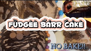 NO COOK CAKE  FUDGEE BARR CAKE  NO BAKE [upl. by Angelina]