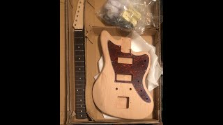 The Fretwire Offset P90 DIY Guitar Kit review [upl. by Armmat571]