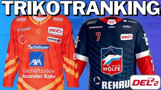 DEL2 Trikotranking  HEIM 20232024 [upl. by Reifnnej]