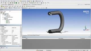 Mesh Generation and Assigning Boundary Conditions in Ansys CFX [upl. by Nemra511]