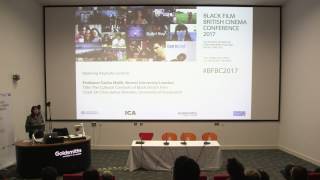 Professor Sarita Malik Black Film British Cinema 2017 Opening Keynote Lecture [upl. by Enelak]