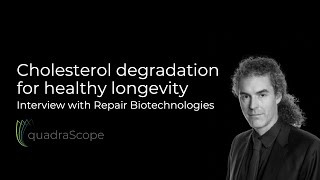 Cholesterol degradation for healthy longevity – interview with Reason cofounder amp CEO  Repair Bio [upl. by Eibob393]