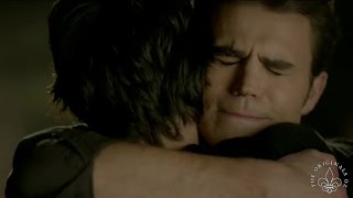 TVD 8x16 FINALE Elena finds peace with her family amp Damon finds peace with Stefan quotHello Brotherquot [upl. by Azirb]