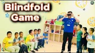 382  Blindfold Flashcard Game for Kids [upl. by Ahsimit]