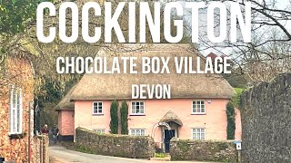 Cockington  THATCHED COTTAGE VILLAGE  Devon  February 2023 [upl. by Vipul]