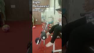 Right Hemiparesis exercise at HCPampR in jammu Call 7827663963 [upl. by Franck727]