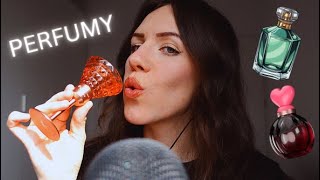 ASMR po polsku POKAZUJĘ CI MOJĄ KOLEKCJĘ PERFUM 👃🏻 💎 🍐 🥥 [upl. by Aihseyk]