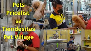 PETS PRICELIST SA TIENDESITAS PET VILLAGE [upl. by Spragens]