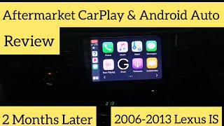 Aftermarket Apple CarPlay amp Android Auto For Lexus IS250 IS350 ISF Review Grom Vline VL2 [upl. by Kcaz]