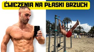 ĆWICZENIA NA PŁASKI BRZUCH  ćwiczenia na mięśnie brzucha dla początkujących [upl. by Devin121]