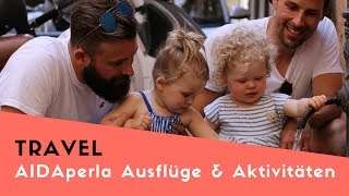 AIDAperla Ausflüge und Sportprogramm [upl. by Annaohj]