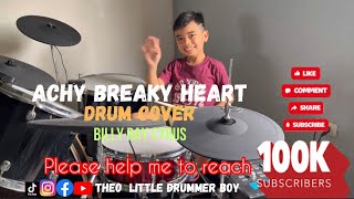 Achy Breaky Heart Drum Cover [upl. by Arreik]