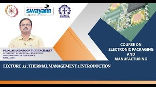 Lecture 22 Thermal Management 1 Introduction [upl. by Jenette]