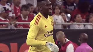 Andre Onana vs Real Madrid Pre Season 2023  Manchester United Debut [upl. by Bright]