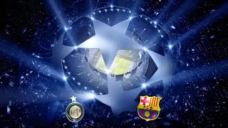 PES 2011  INTER x BARCELONA  UCL INTRO  FULL MATCH [upl. by Hayn]