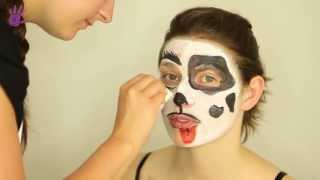 Malowanie buziek Face Painting  8  Pies Dog [upl. by Sievert]