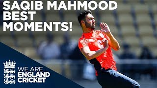 Saqib Mahmood  Englands Bowling Sensation  Best Moments So Far  England 2019 [upl. by Selim]