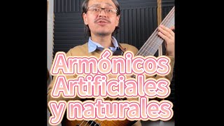 Armónicos artificiales y naturales [upl. by Hcahsem]