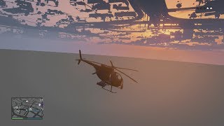 GTAV  Helicopter Under The Map Glitch Tutorial [upl. by Calley696]