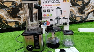 Acekool blender powerful blender electric blender heavy duty commercial blender imported blender [upl. by Tudor]