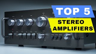 Top 5 Best Stereo Amplifier 2024 Review  Best HighEnd Amplifier For Home Audio  Budget Stereo Amp [upl. by Nierman]