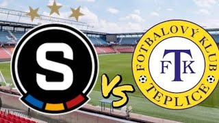 Sparta Praha vs Teplice fortuna liga sestřih [upl. by Senga]